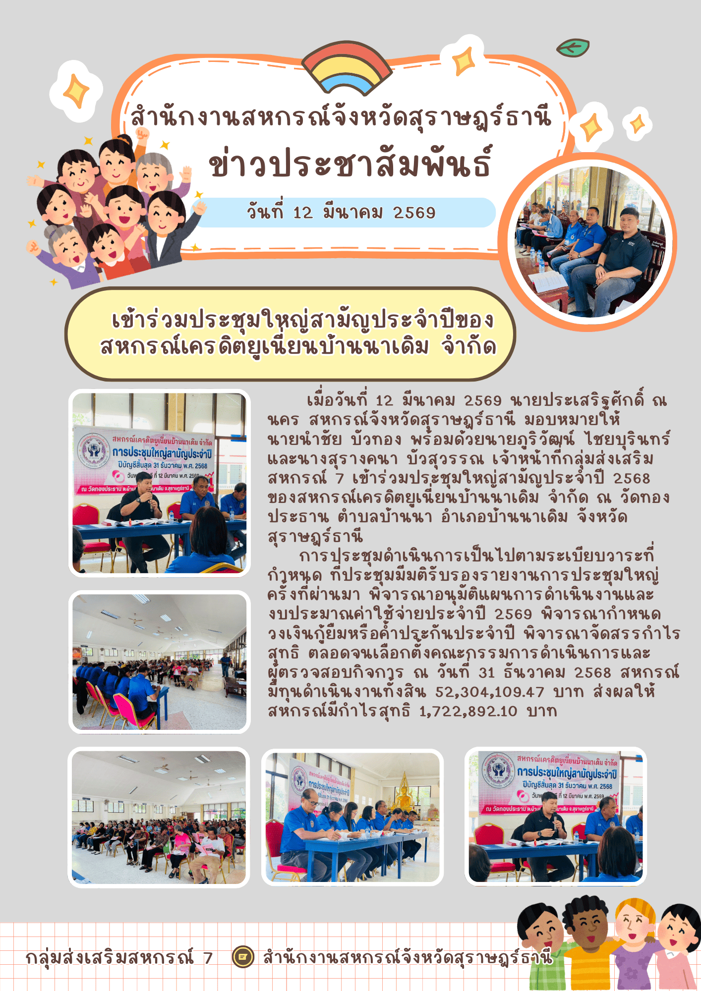 สหกรณ์จังหวัดสุราษฎร์ธานี 2